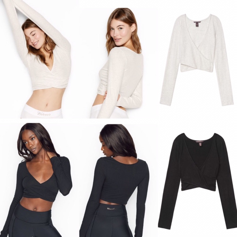 BRAND NEW ✨ Bundle of 2 VS cozy wrap tops